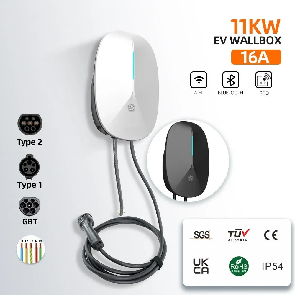 Commercial OCPP Wallbox — 11 kW